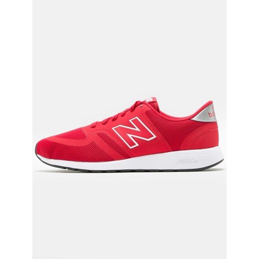 Buty sportowe męskie czerwone New Balance sznurowane 