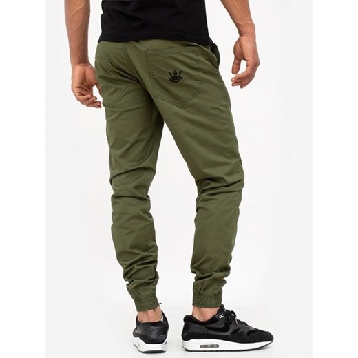 Spodnie męskie Jigga Wear bez wzorów