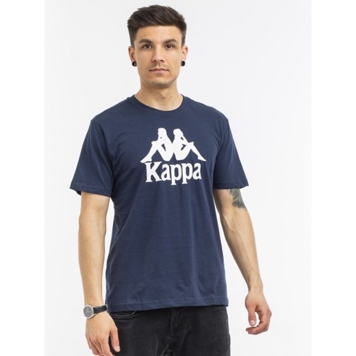 T-shirt męski Kappa z krótkim rękawem z napisami 