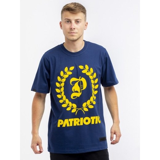 T-shirt męski Patriotic z krótkimi rękawami na wiosnę 
