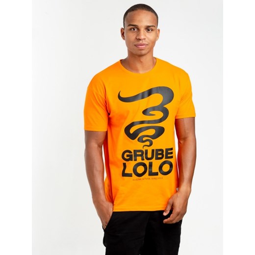 T-shirt męski żółty Grube Lolo 
