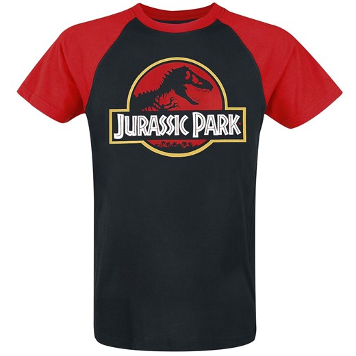 T-shirt męski Jurassic Park w stylu młodzieżowym 
