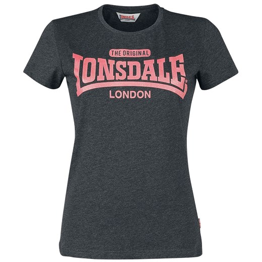 Lonsdale London bluzka damska z krótkim rękawem z okrągłym dekoltem 