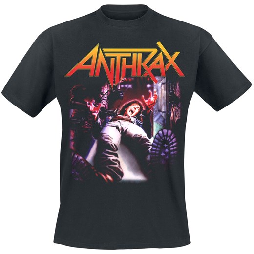 T-shirt męski Anthrax młodzieżowy 