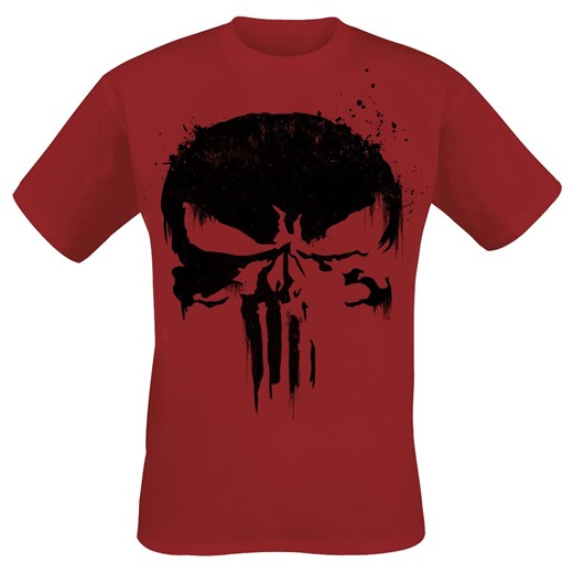 T-shirt męski The Punisher z krótkimi rękawami 