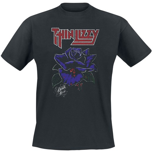 T-shirt męski Thin Lizzy z krótkim rękawem 