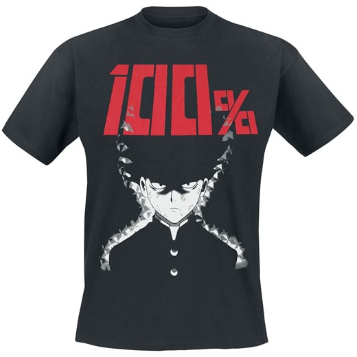 T-shirt męski Mob Psycho 100 z krótkim rękawem z bawełny 