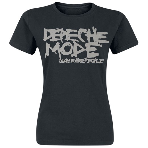 Bluzka damska Depeche Mode z okrągłym dekoltem młodzieżowa z krótkimi rękawami z napisami 