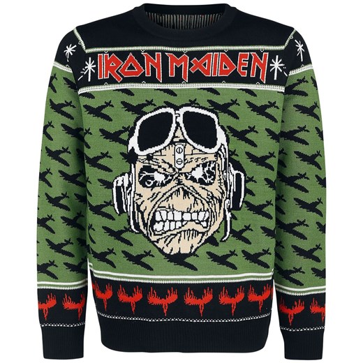 Iron Maiden - Holiday Sweater 2019 - Christmas jumper - wielokolorowy