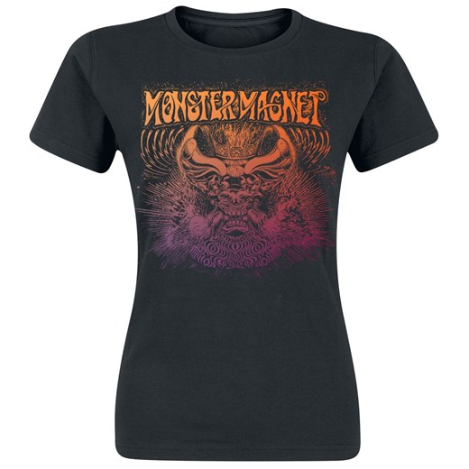 Monster Magnet bluzka damska młodzieżowa z krótkimi rękawami z bawełny 