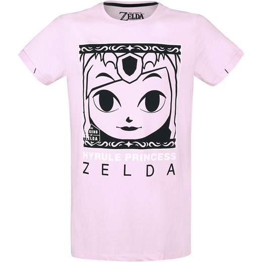 T-shirt męski różowy The Legend Of Zelda 