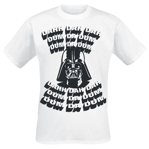 Star Wars - Darth Vader - Imperial March - T-Shirt - biały