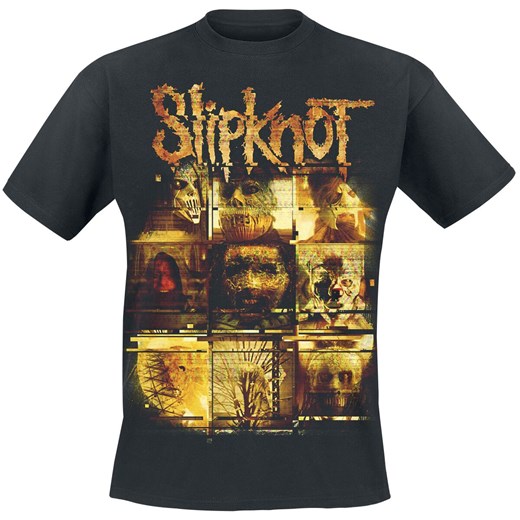 T-shirt męski Slipknot z krótkimi rękawami 