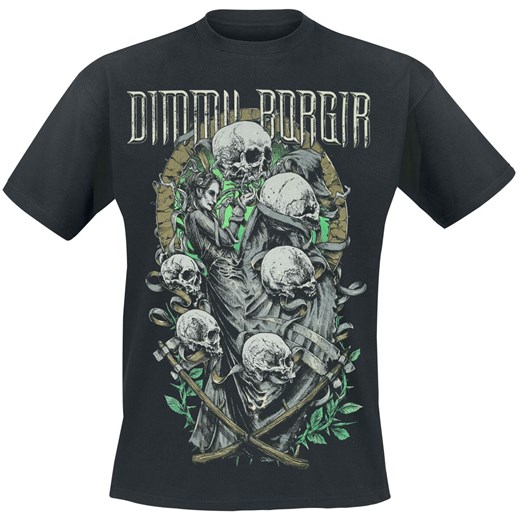 T-shirt męski Dimmu Borgir z krótkim rękawem 