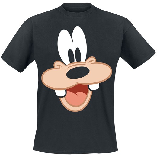 T-shirt męski czarny Myszka Miki I Minnie z krótkim rękawem młodzieżowy 