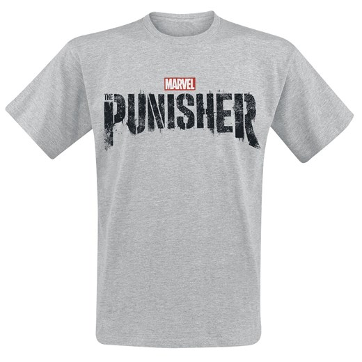 T-shirt męski The Punisher w stylu młodzieżowym z krótkim rękawem 