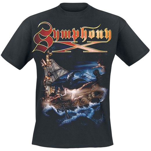 T-shirt męski Symphony X z krótkimi rękawami 