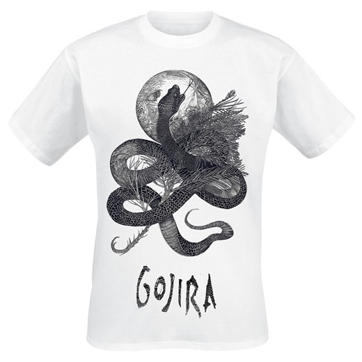 T-shirt męski Gojira z krótkim rękawem 