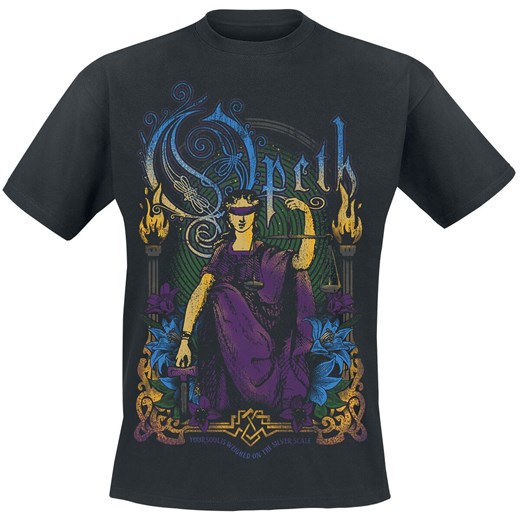 T-shirt męski Opeth na wiosnę z krótkim rękawem 
