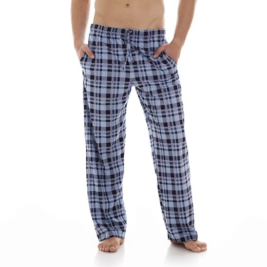 Spodnie piżamowe męskie 691 cornette-underwear niebieski męskie