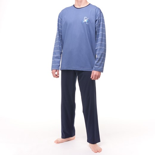 Piżama męska "Varsity" cornette-underwear niebieski męskie