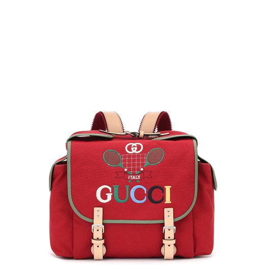 Czerwony plecak dla dzieci Gucci 