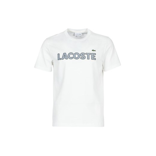 Biały t-shirt męski Lacoste 