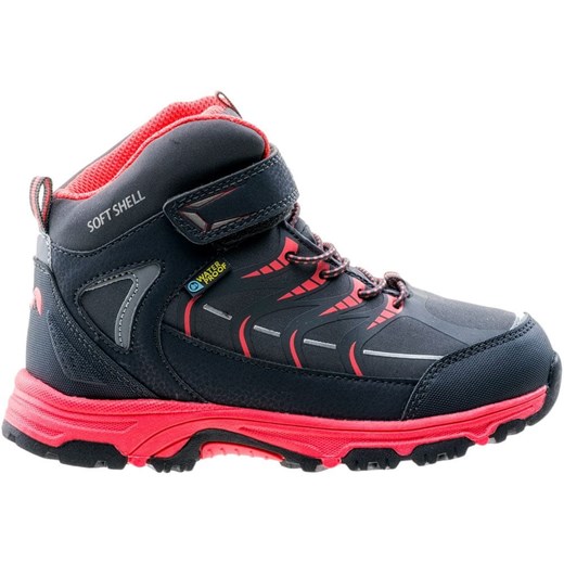 Buty trekkingowe dziecięce Elbrus bez wzorów sznurowane 