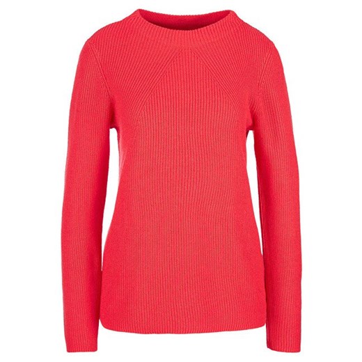 Sweter damski czerwony S.Oliver z okrągłym dekoltem 