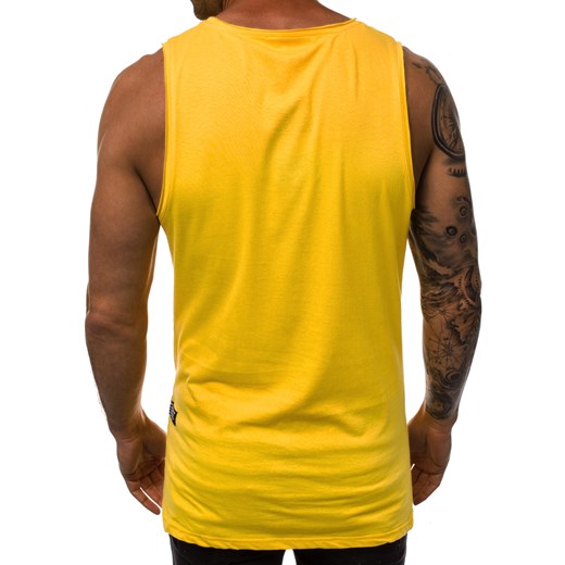 T-shirt męski Ozonee bez rękawów bawełniany 