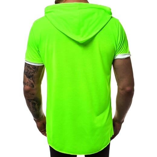 T-shirt męski Ozonee z krótkimi rękawami bez wzorów 