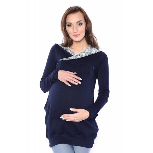 Bluza ciążowa Mijaculture casual z elastanu 