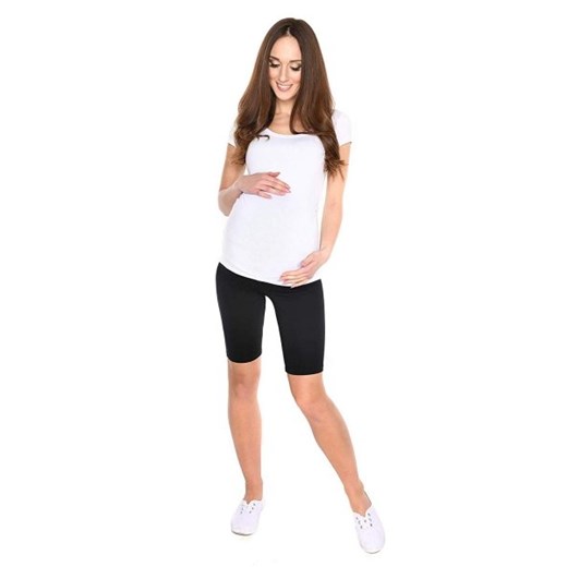 Wygodne legginsy ciążowe Mama 1052 czarny