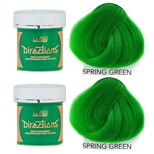 La Riche Directions | Zestaw tonerów koloryzujących: kolor Spring Green 2x88ml La Riche   Estyl.pl