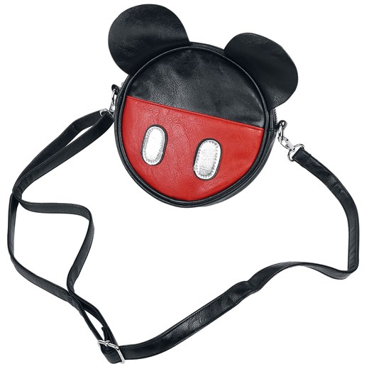Myszka Miki i Minnie - Micky - Torba na ramię - czarny czerwony