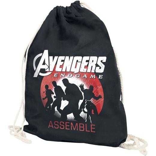 Avengers - Endgame - Assemble - Torba treningowa - czarny