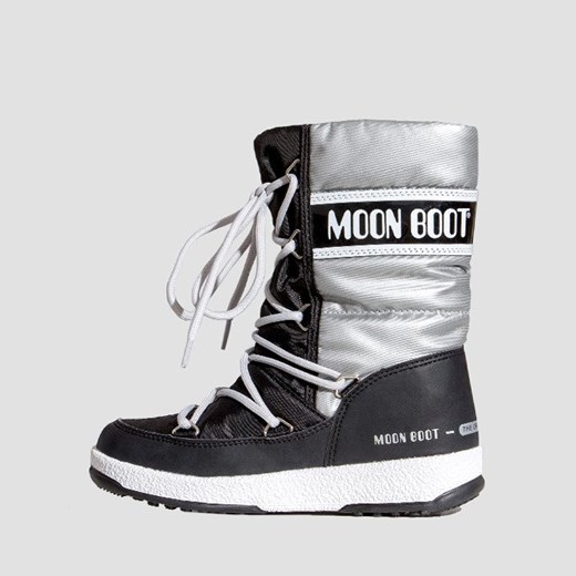 Buty zimowe dziecięce Moon Boot na zimę wiązane 