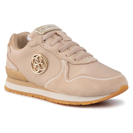 Sneakersy GUESS - Tessa FI8TES SAT12 GOLD  Guess 30 eobuwie.pl
