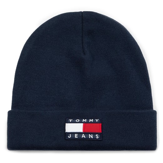 Czapka TOMMY JEANS - Tjm Heritage Flag Beanie AM0AM05447 Cbk  Tommy Jeans  eobuwie.pl