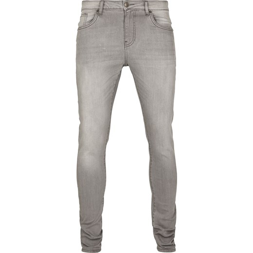 Urban Classics - Slim Fit Jeans - Jeansy - szary  Urban Classics W29L32 EMP