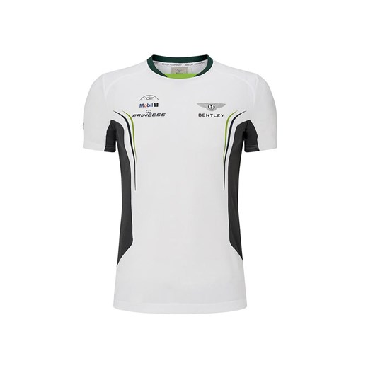 Koszulka T-shirt męska GT3 Tech biała Bentley Motorsport 2019  Bentley Motorsport S gadzetyrajdowe.pl