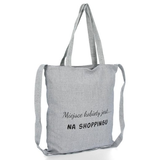 Shopper bag Tommasini na ramię na wakacje 