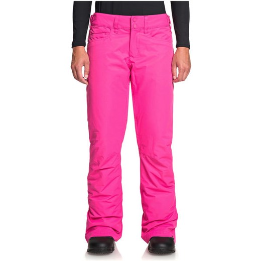 Spodnie damskie różowe ROXY w sportowym stylu 