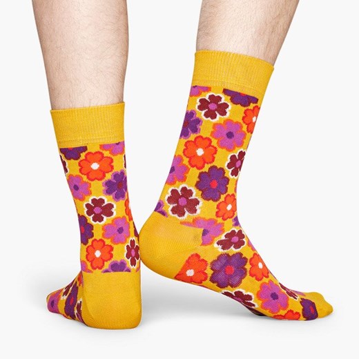 Happy Socks skarpetki damskie w abstrakcyjnym wzorze 