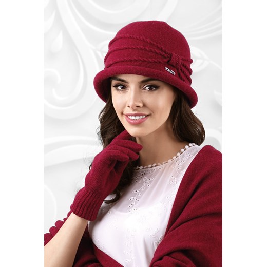 Czerwony kapelusz damski Kamea 