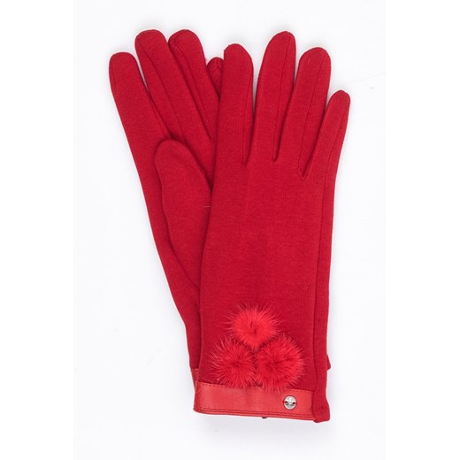 Rękawiczki Monnari czerwone 