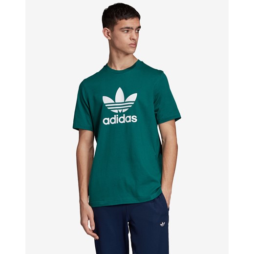 adidas Originals Trefoil Koszulka Zielony Adidas Originals  L BIBLOO