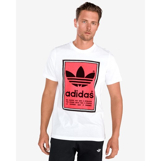 Koszulka sportowa Adidas Originals na wiosnę z napisami 