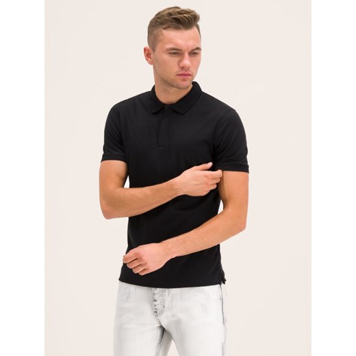 Emporio Armani t-shirt męski czarny z krótkim rękawem 