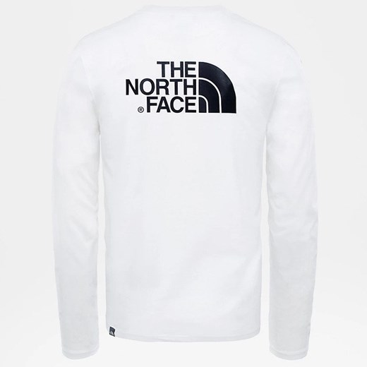 Biała koszulka sportowa The North Face bez wzorów 